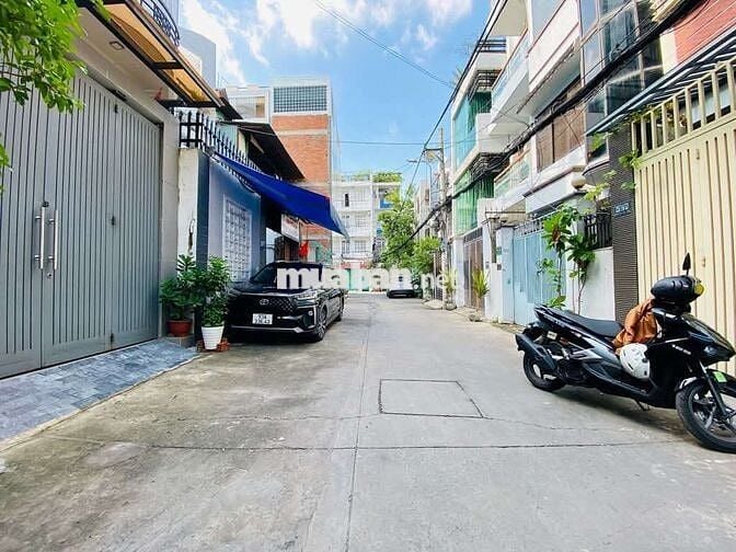 XE HƠI NGỦ TRONG NHÀ - Bình Thạnh - 4 Tầng - Sát Q1