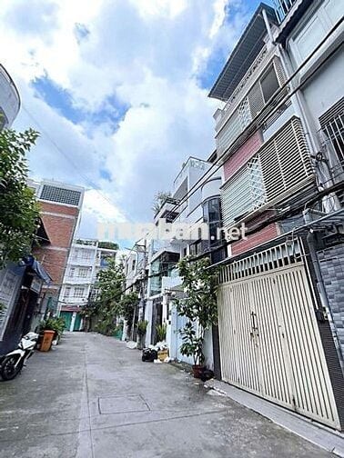 XE HƠI NGỦ TRONG NHÀ - Bình Thạnh - 4 Tầng - Sát Q1