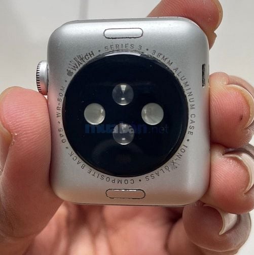 Aw s3 38mm trắng viền nhôm giá 1tr7 có fix