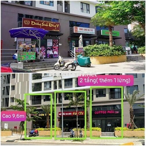 CHO THUÊ MẶT BẰNG KINH DOANH CHUNG CƯ PICITY QUẬN 12.