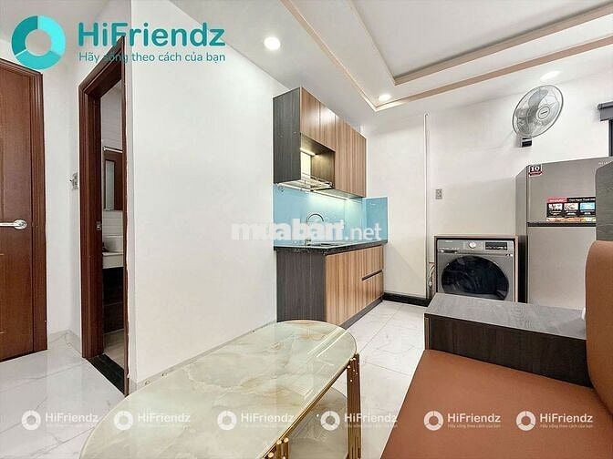 Chính chủ cho thuê Studio cửa sổ trời tách bếp 35m2 Full nội thất mới