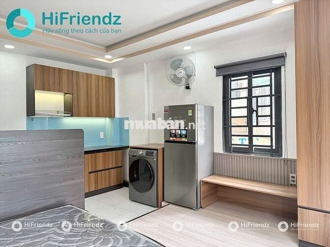 Chính chủ cho thuê Studio cửa sổ trời tách bếp 35m2 Full nội thất mới