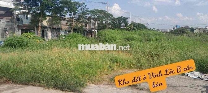 Đất thổ cư Vĩnh Lộc B - Bình Chánh