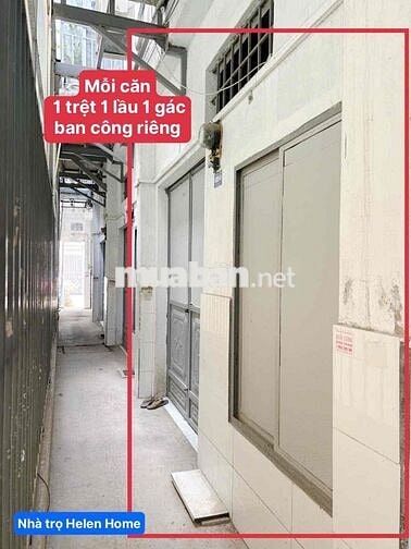 Nhà 1 Trệt 1 lầu 1 gác 50m2, 4,5tr Đường 28 HBC, sau lưng TTTM GiGaMal