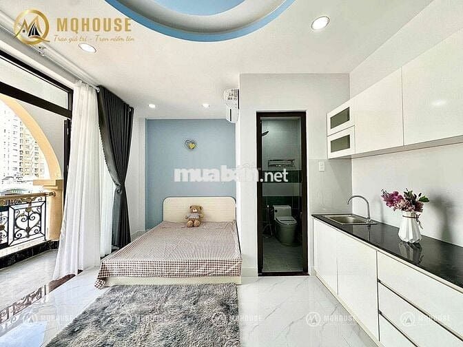 Studio ban công, cửa sổ trời, full NT ngay Tân Sơn Nhì, gần Aeon, HUIT
