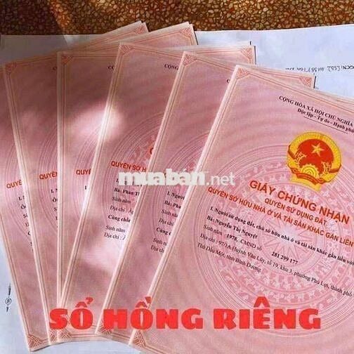 Cần tiền bán lỗ lô đất ở Trừ Văn Thố Bàu Bàng Bình Dương