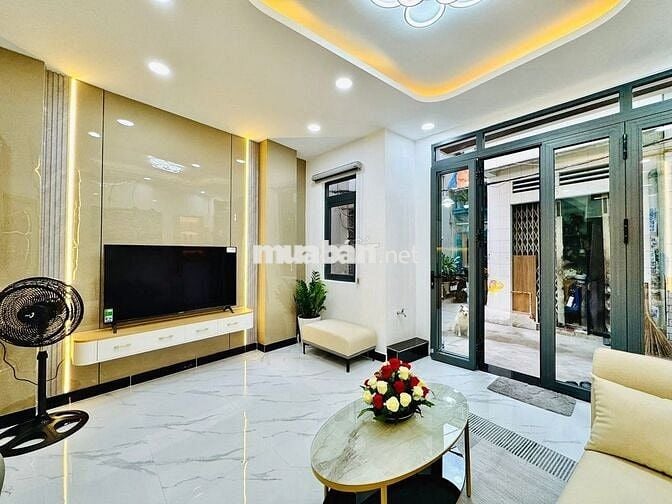 NHÀ ĐẸP - BÙI ĐÌNH TÚY, P. 12, Q. BÌNH THẠNH - 4x8M - 3 TẦNG, 4PN/3WC