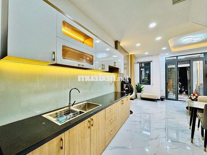 NHÀ ĐẸP - BÙI ĐÌNH TÚY, P. 12, Q. BÌNH THẠNH - 4x8M - 3 TẦNG, 4PN/3WC
