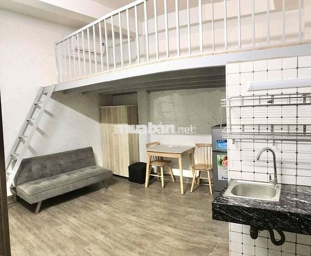 cho thuê phòng tại đường Nguyễn Minh Hoàng 25m2, có gác 5.2 triệu