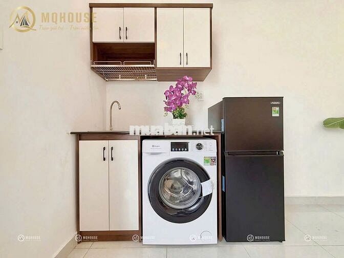 CĂN HỘ FULL NỘI THẤT - 1PN - BAN CÔNG NGAY EMART PHAN VĂN TRỊ