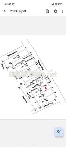 Bán 82,5m2 đất gần cổng sân bay gia bình,mảnh đất sổ vuông vắn  đầu tư