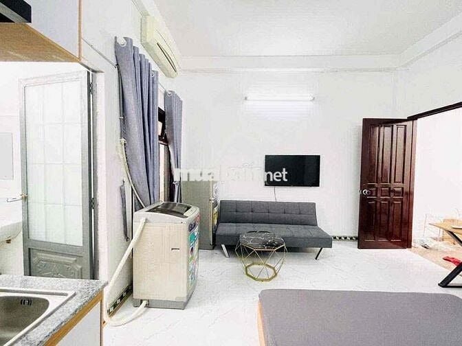 STUDIO FULL NỘI THẤT MÁY GIẶT RIÊNG NGAY BV Chợ Rẫy