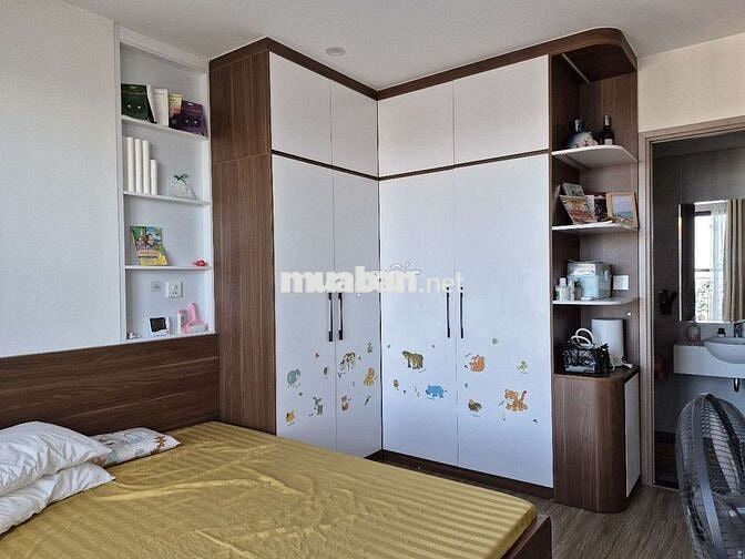 Cho thuê 2N2VS 62m2 tầng cao tòa GS1 Vinsmart, full đồ điện tử