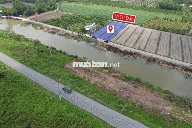 Hàng Vip F0 - Đất Vườn MT 816 View Kênh