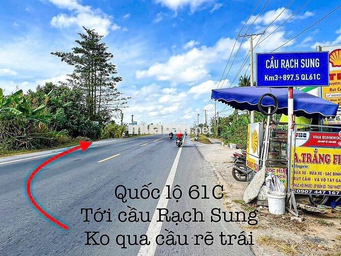Nền Nghĩ Dưỡng Cách Quốc Lộ 61C 2km - X.Nhơn Nghĩa, TPCT