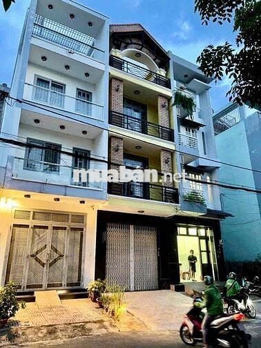 Cho thuê nhà Khu Bình Phú 4x18 Trệt 2 Lầu ST P10 , Quận 10