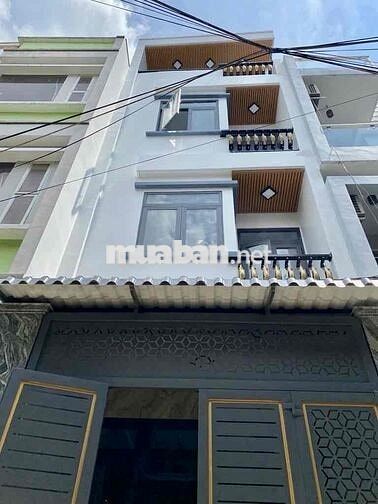 🏡NHÀ 4 TẦNG MỚI–ĐẤT MỚI, BÌNH TRỊ ĐÔNG–GIÁP TÂN PHÚ–HẺM XE HƠI THÔNG