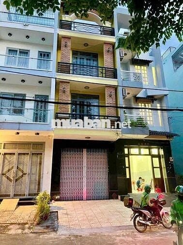 Cho thuê nhà Khu Bình Phú 4x18 Trệt 2 Lầu ST P10 , Quận 10