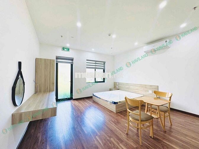 căn studio khu hoà xuân rộng rãi thoáng