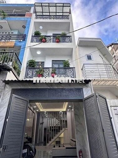 NHÀ MỚI NGUYÊN SEAL-KHU BÀN CỜ 281 LÊ VĂN SỸ, P.1, Q.TB - 5PN - 4x20m