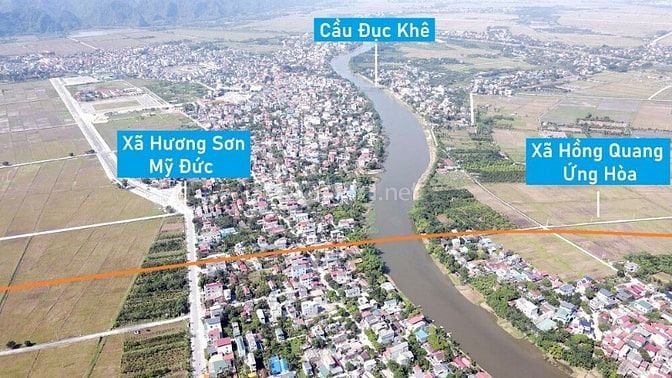 CƠ HỘI LỚN CHO ĐẦU TƯ: CC BÁN GẤP 5 LÔ ĐẤT MỸ ĐỨC, HÀ NỘI, GIÁ TỪ 9-10