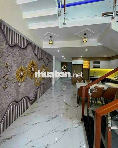NHÀ 2 TẦNG TRƯỜNG CHINH, 90M2, CÓ SÂN, 3PN
