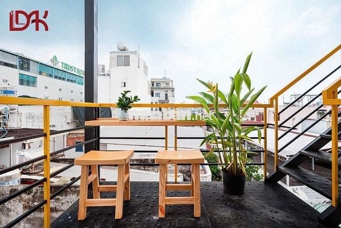 🟢Căn Hộ 1PN 45m2_Balcony_Gần UEF, Hutech, Hồng Bàng_Chợ Thị Nghè