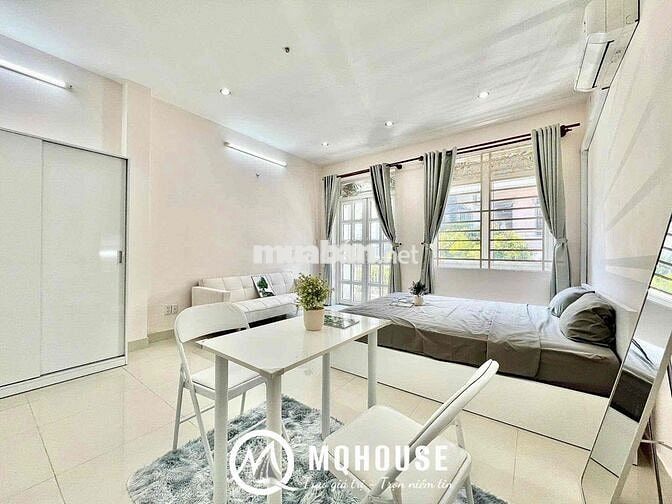 CĂN HỘ BAN CÔNG ĐẦY ĐỦ NỘI THẤT - GẦN NGÃ TƯ BẢY HIỀN - THANG MÁY