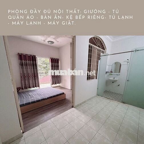 Phòng ban công 40m an ninh yên tĩnh Thăng Long gần sân bay TSN