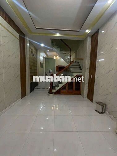 NHÀ 4 TẦNG ĐẸP — PHƯỜNG BÌNH HƯNG HÒA B ĐƯỜNG LIÊN KHU 5-6  (4m x 15m)