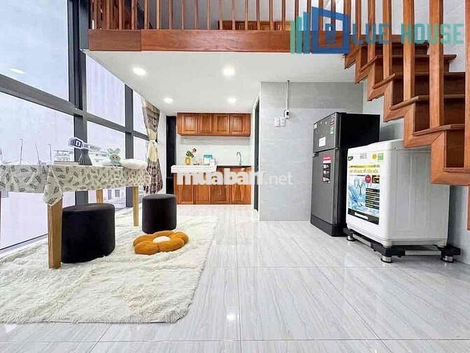 🔥 CHO THUÊ CĂN HỘ DUPLEX FULL NỘI THẤT - VIEW KÍNH - GÁC CAO 2M 🔥