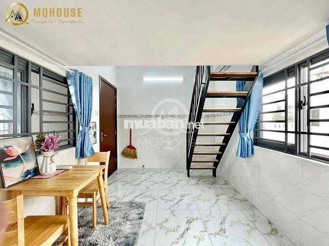 Căn hộ Duplex Mới - Sẳn máy lạnh , Tủ đồ - Ngay gần Phan Huy Ích