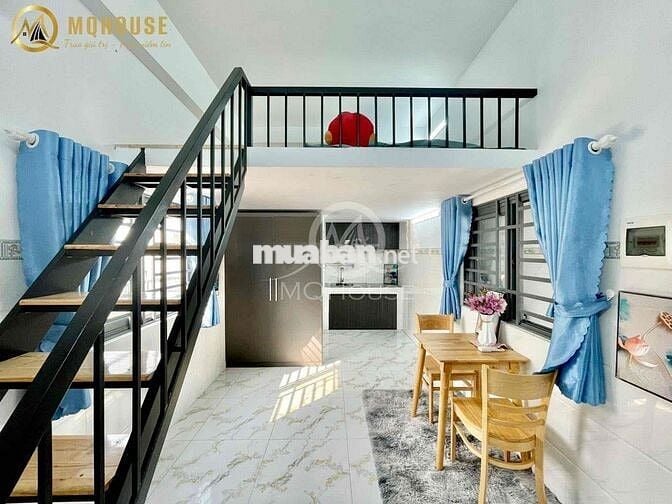 Căn hộ Duplex Mới - Sẳn máy lạnh , Tủ đồ - Ngay gần Phan Huy Ích