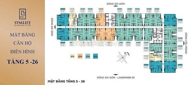 Căn hộ Symlife 36.8tr/m2 giá rẻ nhất Quốc Lộ 13, có giấy phép xây dựng