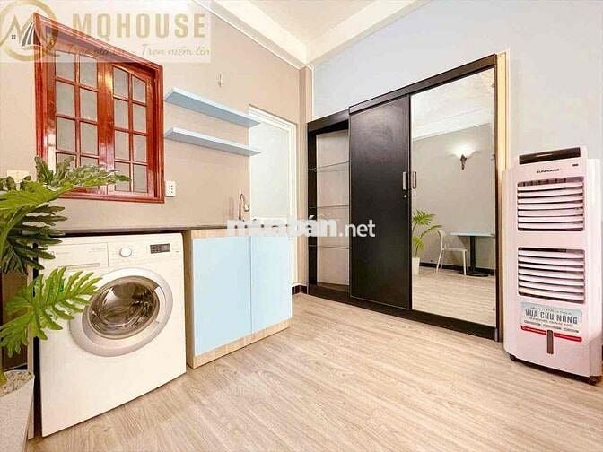 🏡 CHDV Trần Quang Khải 35m2 Bancol Full Nội Thất Gần Hutech, VLU