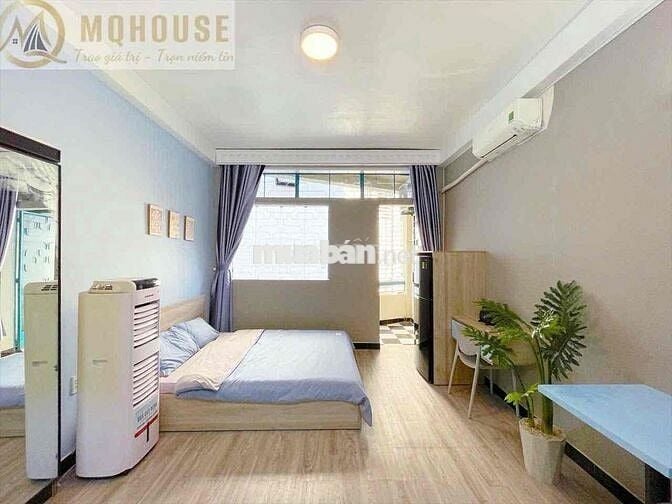 🏡 CHDV Trần Quang Khải 35m2 Bancol Full Nội Thất Gần Hutech, VLU