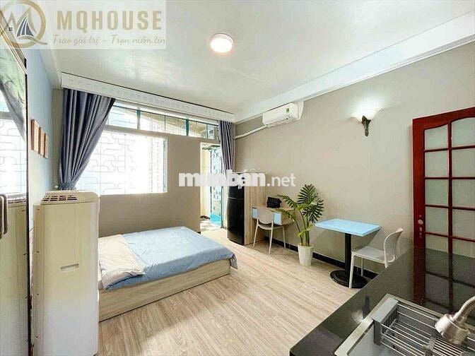 🏡 CHDV Trần Quang Khải 35m2 Bancol Full Nội Thất Gần Hutech, VLU
