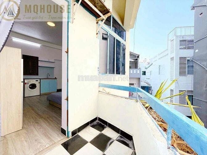 🏡 CHDV Trần Quang Khải 35m2 Bancol Full Nội Thất Gần Hutech, VLU