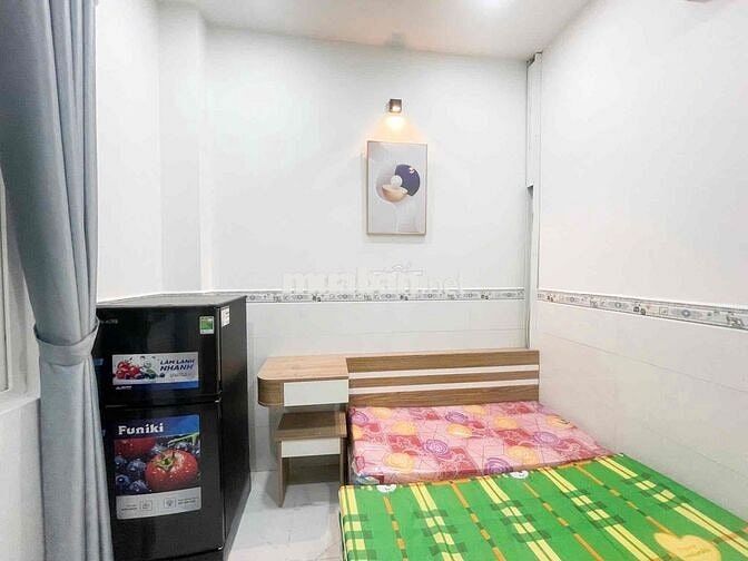 ✨ STUDIO GIÁ RẺ – Gần HUFLIT, Cao Thắng Q10 – Full Nội Thất, Thang Máy