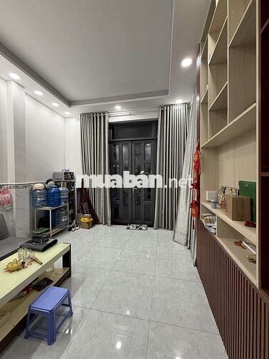Nhà Gò Vấp ngang khủng 5m7 có 4 phòng ngủ 40m2 đường Phan Huy Ích P12
