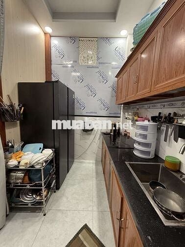 Nhà Gò Vấp ngang khủng 5m7 có 4 phòng ngủ 40m2 đường Phan Huy Ích P12