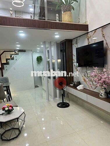 BÁN NHÀ 3 TẦNG ĐỦ CÔNG NĂNG MỚI TOANH ĐƯỜNG NGUYỄN VĂN LƯỢNG GÒ VẤP