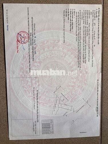 Bán Đất Mặt Tiền Đường Lê Văn Huân Vĩnh Hoà Nha Trang
