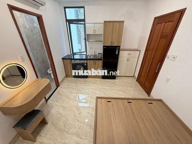 CĂN HỘ STUDIO FULL NỘI THẤT NGAY HUTECH , HỒNG BÀNG , UEF