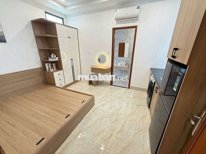 CĂN HỘ STUDIO FULL NỘI THẤT NGAY HUTECH , HỒNG BÀNG , UEF