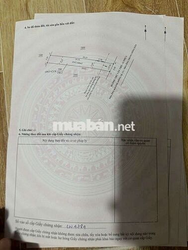 Ngộp gấp cần bán 185m2,TC 100m2, cách DT753, chợ Tân phước 1,5km
