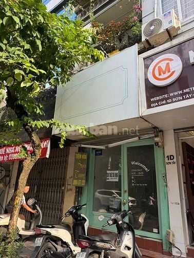 Cho thuê mặt bằng kinh doanh phố Sơn Tây quận Ba Đình
