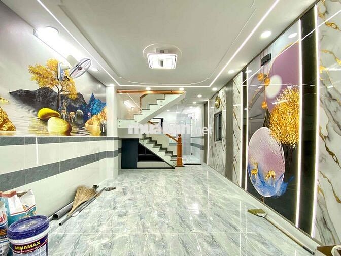NHÀ  SHR 3.6mx12m NGAY METRO – SÁT GÒ VẤP Q.12– Đ. TÂN THỚI HIỆP 21
