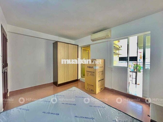 MỚI XÂY 1PN, TÁCH BẾP, BAN CÔNG RỘNG TRỒNG CÂY XANH, PHAN XÍCH LONG PN