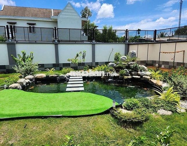 Bán Vila 1200m2 TK châu Âu view Sông, Bình chánh, TPHCM